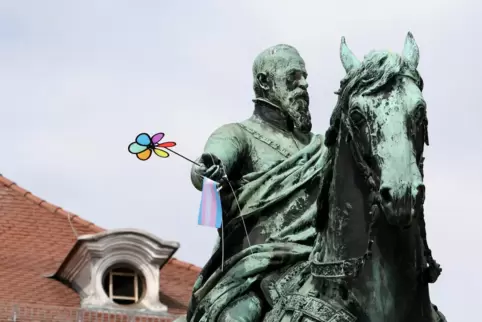Der Prinzregent mit Windrad. 