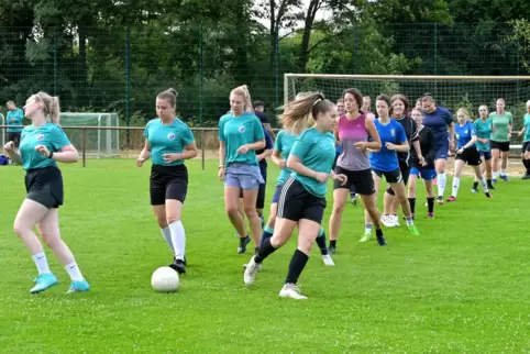 Werbung trägt Früchte: Die Fußballerinnen aus Waldsee und Schifferstadt werden mehr und mehr.
