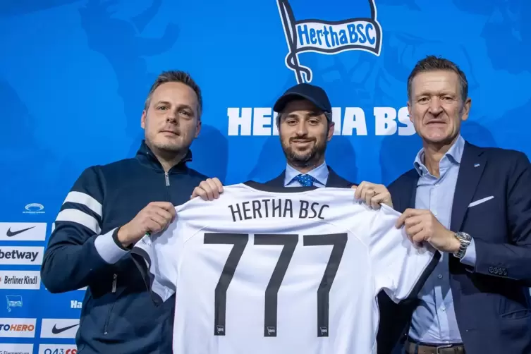 Die Investmentfirma 777 stieg bei Hertha BSC ein. Es ist der siebte Klub weltweit, der den Amerikanern gehört. 