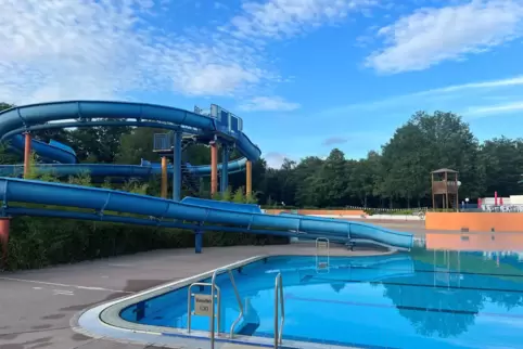 Der Badepark blieb am Mittwoch geschlossen. 