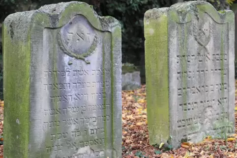 Die Grabsteine auf dem ehemaligen jüdischen Friedhof in Deidesheim sind ein eindrucksvolles Zeugnis der Geschichte – was auf ihn