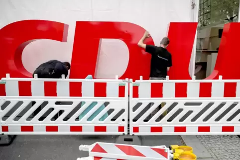 Großbaustelle: Die Frankenthaler Christdemokraten haben nach der verlorenen OB-Wahl einiges an Arbeit vor sich.