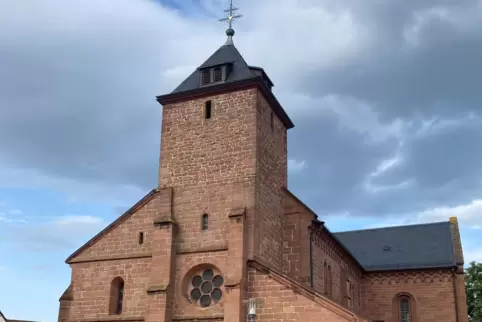 Die Klosterkirche: Salzausblühungen und Feuchtigkeit sind schon länger ein Problem. 