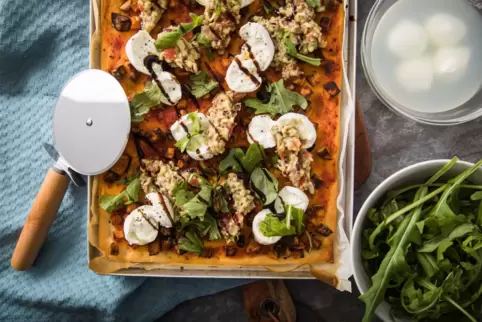 Kreative Freiheit mit selbstgemachter Pizza.