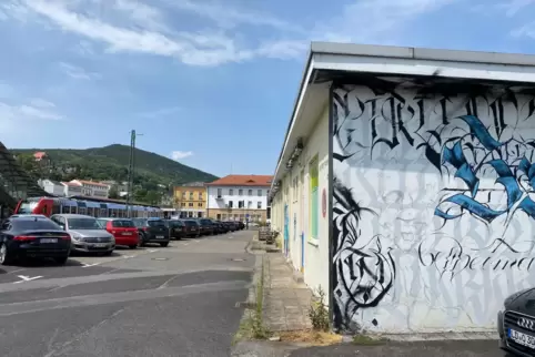 Der Platz zwischen Ex-Bahnkantine und Bundespolizei wird ab Herbst eine wichtige Rolle spielen.