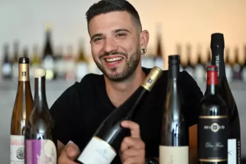 Weinenthusiast: Johannes Lochner. 