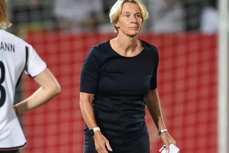 Trotzdem optimistisch: Bundestrainerin Martina Voss-Tecklenburg. 