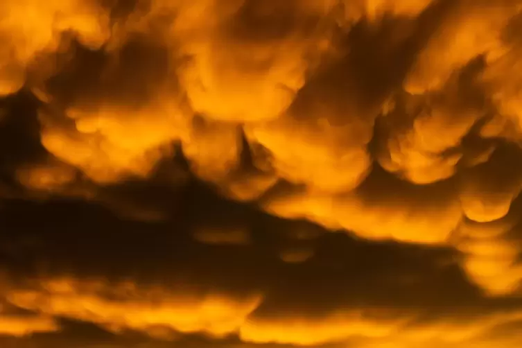 Wolkenspiel: Foto von Lothar Hensel. 