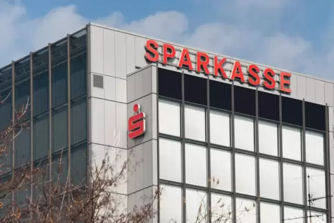 Hochhaus der Sparkasse Vorderpfalz.