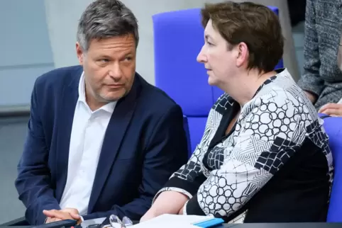 Vor allem Bundeswirtschaftsminister Robert Habeck (Grüne) musste für das Heizungsgesetz, das er mit Bundesbauministerin Klara Ge