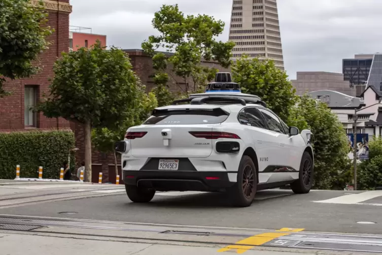 In den Straßen von San Francisco: Die Robo-Taxis sind ohne Fahrer unterwegs.