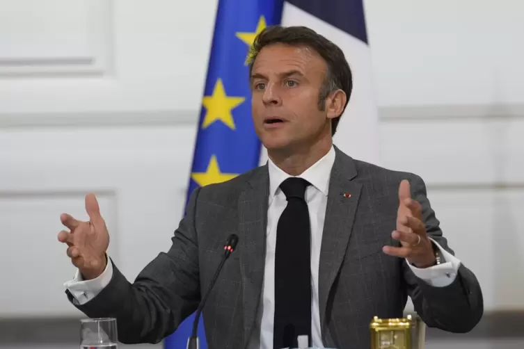 Macron ermahnte seine Minister, „effizienter“ zu werden. 