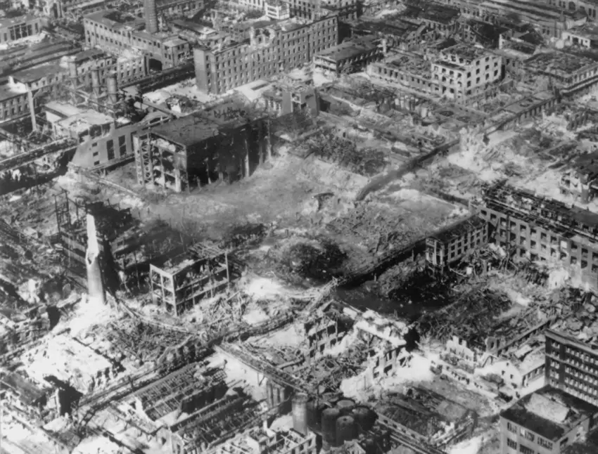 Die Unglückstelle von 1948.