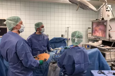 Darmkrebs-Operation am Westpfalz-Klinikum Kirchheimbolanden. Auch Benno K. wurde hier zwei Mal operiert. 
