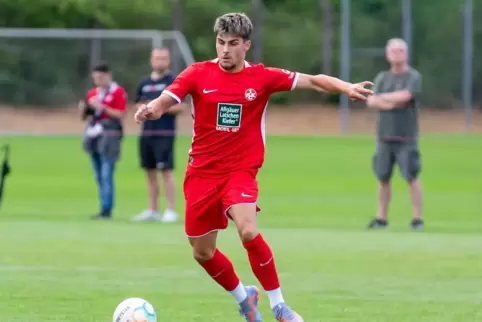 FCK-Neuzugang Shawn Blum (überzeugte im letzten Testspiel der U21. 