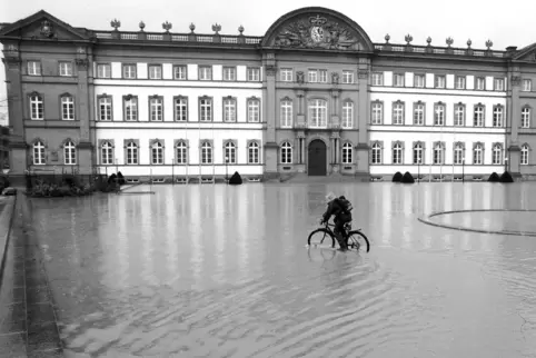 1993 war das bslang letzte große Hochwasser in Zweibrücken. 