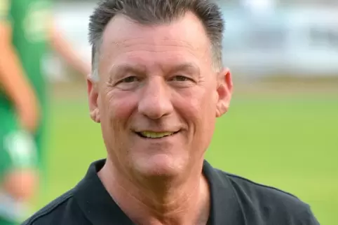 Grünstadts Trainer Frank Weber. 