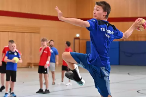 Die jungen Handballer trainieren bereits in der JSG. Im Sommer tragen die Teams schon Vorbereitungsspiele aus.