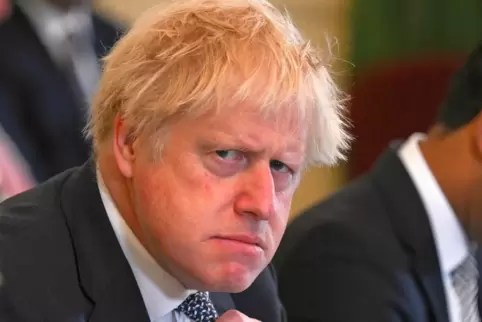 Großbritanniens ehemaliger Premierminister Boris Johnson. 