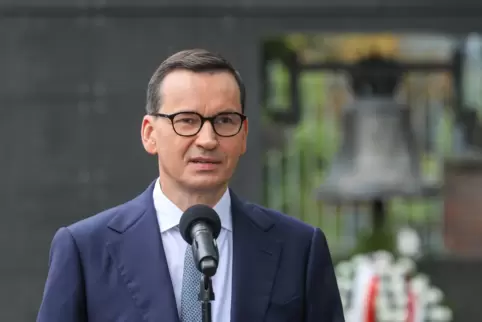 Polens Ministerpräsident Mateusz Morawieck wirft der Ukraine einen „Fehler in der Außenpolitik“ vor. 
