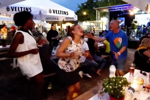 Beliebter Treffpunkt: die Kerwe in Eppstein. Hier ein Bild vom Eröffnungstag 2022.