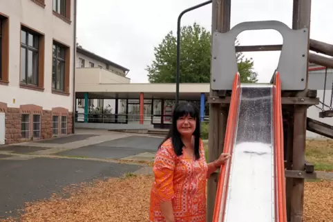 Während ihrer Zeit an der Luitpoldschule in Hettenleidelheim genoss die stellvertretende Rektorin Anneliese Zaremba den Kontakt 