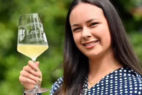 Ab Freitag ist Lena Wehner Weinprinzessin der Verbandsgemeinde Deidesheim. 