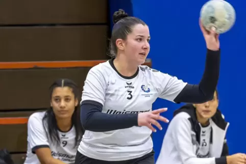 Die neue Spielertrainerin der HR-Damen: Alina Herrmann.