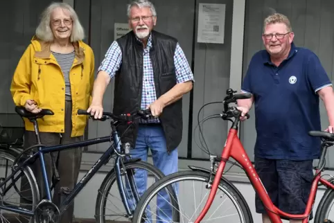 „Wir wollen etwas bewegen“, sagen Ria Weisenbach, Karl-Heinz Blumenschein und Peter Oriwol (von links) vom Seniorenbeirat.