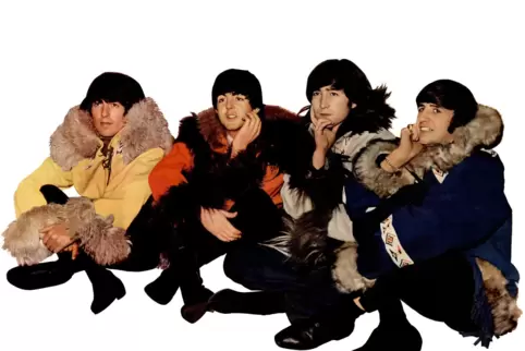 Die Beatles durften natürlich nicht als „Bravo“-Starschnitt fehlen. Wer das lebensgroße Poster zusammensetzen wollte, musste die