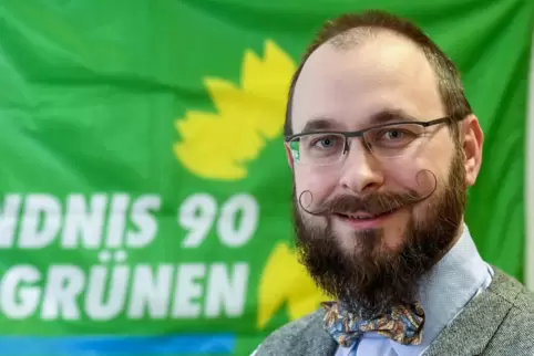 Ging als OB-Kandidat der Grünen im Juni ins Rennen: der Kreisvorsitzende Immanuel Pustlauck. 