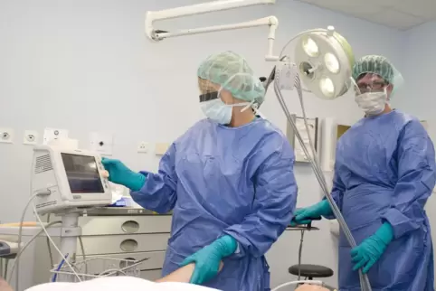 Auch im Westpfalzklinikum, hier am Standort Kusel, mangelt es an Personal.