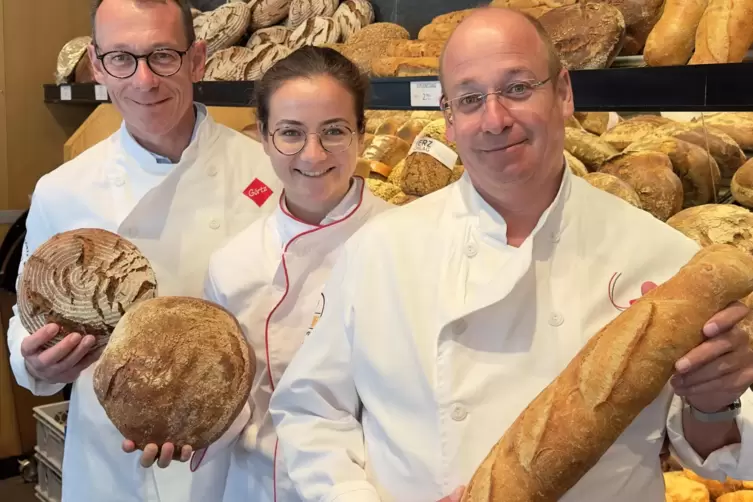 Ein Unternehmen, die zweite und dritte Generation: Peter, Anabel und Frank G&ouml;rtz (von links). 