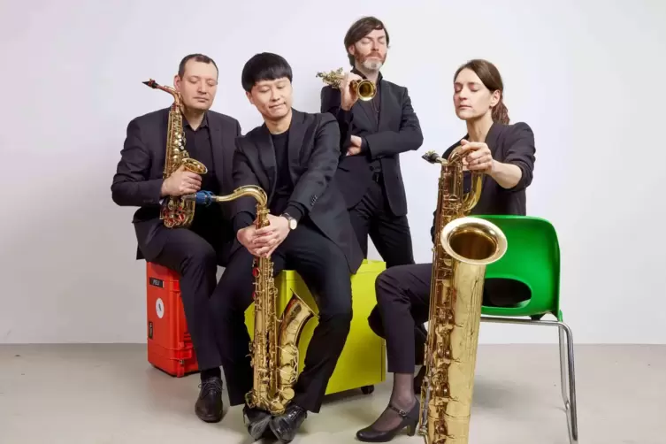 Das Saxophonquartett Sonic Art eröffnet den Reigen der Pirmasenser Konzerte im Rahmen des Festivals Euroclassic. 