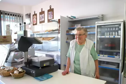 Das Loslassen sei schon „ein bisschen schwierig“, gibt Ruth Bähr zu. Schon als Achtjährige half sie im Laden mit. 