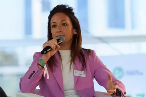 Hoffnungsträgerin aus der Pfalz: Nadine Keßler. 