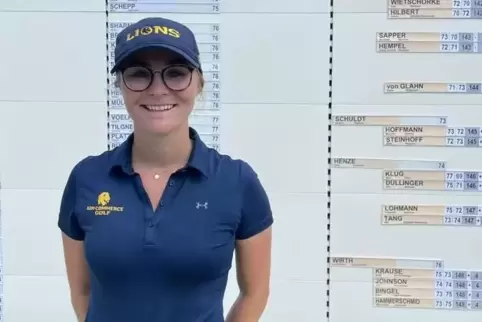 Sophie-Charlott Hempel hat zwei gute erste DM-Runden hinter sich.