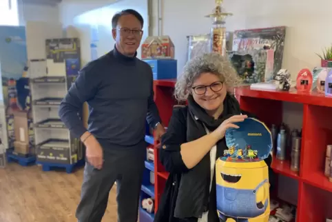 Auch die Minions haben bei den Geschäftsführern Rudolf Menge und Tanja Gehm schon eine Rolle gespielt. Auch die Minions haben bei den Geschäftsführern Rudolf Menge und Tanja Gehm schon eine Rolle gespielt.