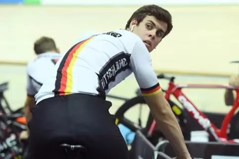 Kein Blick zurück im Zorn: Timo Bichler bei der WM 2019.