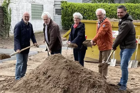 Im Mai war Spatenstich für den neuen Spielplatz. 