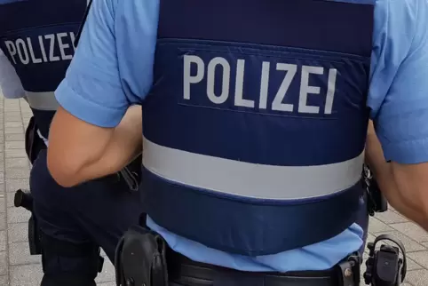 Zwei Beamte wurden leicht verletzt.