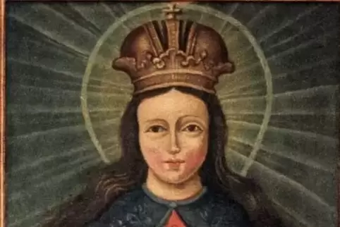 Ein Marienbildnis wurde gestohlen. Unsere Abbildung zeigt nicht die Maria von Völklingen-Wehrden, sondern die sogenannte Bogenbe
