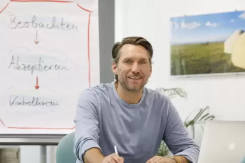 Beschäftigt sich intensiv mit der mentalen Stärke von Sportlern: Tobias Lenk. 