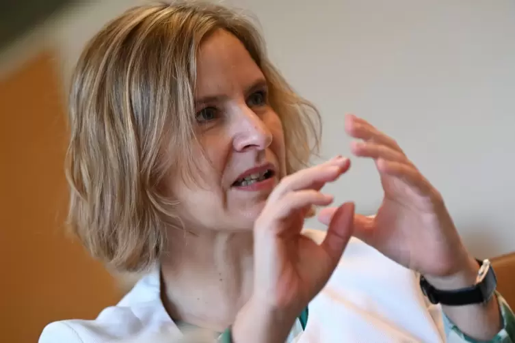 Rheinland-pf&auml;lzische Klimaschutzministerin: Katrin Eder (Gr&uuml;ne). 