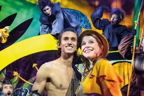 Das Dschungel-Musical „Tarzan“ kommt am 22. November. 