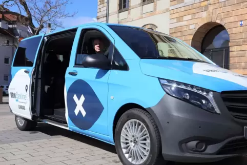 Die Flexline-Kleinbusse fahren vollelektrisch. 