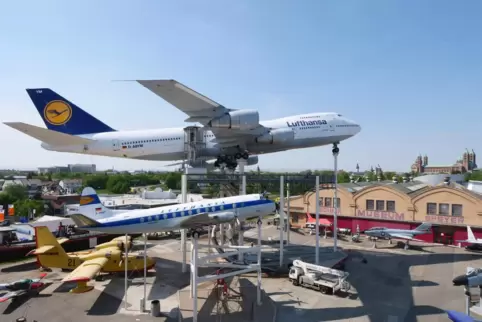 Die Lufthansa hat das Technik-Museum Speyer zum Schauplatz ihrer Job- und Ausbildungsmesse auserkoren. 