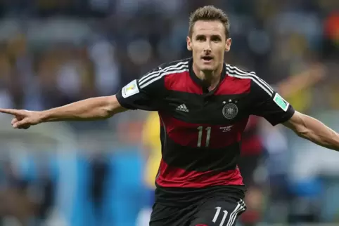 Miroslav Klose im WM-Halbfinale 2014. 
