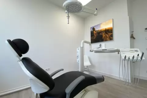 Die neue Praxis hat sechs Behandlungszimmer. 