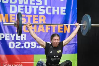 Punkte für KSV Grünstadt: Lina Bach.